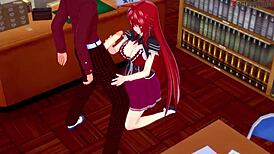 rias gremory begs for sex in hs dxd ntr madness