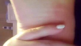 Hot amateur girl dances naked and cums in this third part