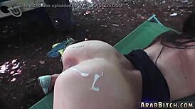 i'm a tattooed teen doing first webcam masturbation away from home in uniform