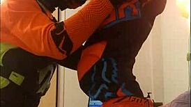 I can't beleive I got a blowjob from that motocross guy, it was so hot!