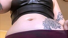 Watch brunette masturbate in POV