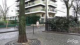 Kitana, the Russian milf slut, gets her ass pounded by everyone in wild French action