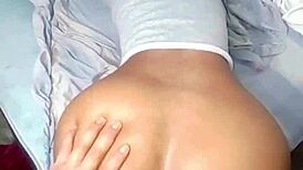 ebony teen 18+ gets gaping asshole from monster cock in doggystyle