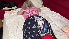 Deceived Stepmom Faces Unexpected Hand and Anal Surprise