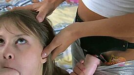 Latvian virgin in pantyhose cosplay with toys 😍