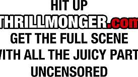 Natasha Ty gets double creampied by muscular black guys