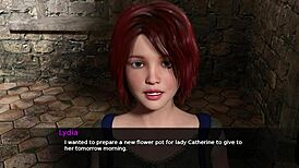 Blonde Knight's Tale Begins with Shaved Pussy Play in Part 1