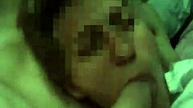 i'm watchin part 2 where the milf gives a blowjob and takes the cum all over her big ass