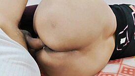 Desi Indian Pinky Gets Ass Fucked in Close-Up Doggystyle