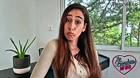 camila, such a naughty french slut showing off her big rack! 😜