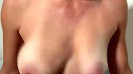 Stella cardo flaunts her huge natural tits with dirty talk