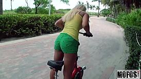 intriguing femdom video with tucker starr in pantyhose