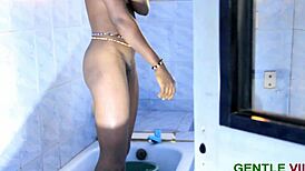 Big black dick enters my pussy hard and deep