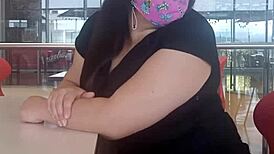 oops, wrong hole in the ass for the milf at the mall, homemade anal sex ending with her ass full of cum