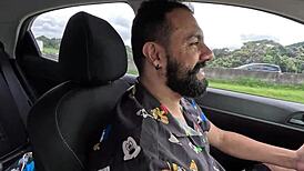 Aventuras do casal Mattos, fomos à praia com a ninfetinha e aprontamos em todo lugar. Até rolou creampie anal!