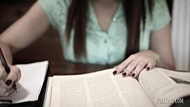 these stepdaughters are in a hot threesome