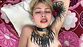 la puta de mi hermanastra quiere que la folle ahora?