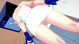 tv woman's tight vagina gets fucked after removing her towel in the hospital