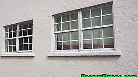 Drone Captures Intimate Moments of Outdoor Lesbian Encounters