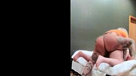 Chubby Transgender Girl Fucks and Cums on Mouth in Wild Scene