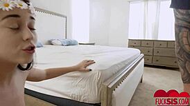 Bambi Black takes a hard cock in POV with her friend