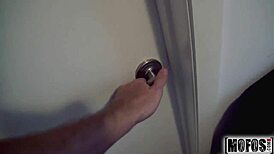 intriguing femdom video with tucker starr in pantyhose