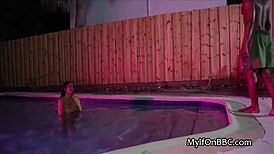 Bbc Titty Fuck Wet Milf Poolside