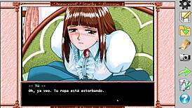 Immoral Study Retro Visual Novel with Shirakawa Reiko Gameplay