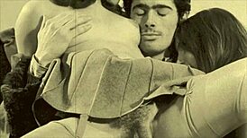 Vintage steam age threesome feels so wild!