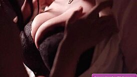 Hey, Angela White and Jenna Foxx are finger fucking and licking boobs in the office!