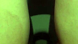 she removes pads and pisses with hairy pussy