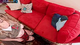 Stepsiblings Dive Into Intense Doggystyle Sex, Bent Over With Big Natural Tits And Curvy Asses At Home