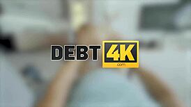 Oh, this beautiful Czech girl pays her debt with a shaved pussy fuck!