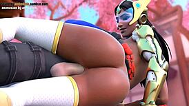 just caught this wild overwatch hentai compilation from last year