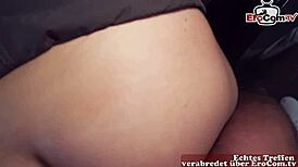 sex in parkhaus with german blonde on date