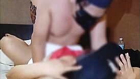 asian hot pinay mom gets licked and creampied in hotel room