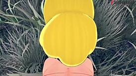 Tinker bell grows up, and i seize the chance to fuck her in the forest while another fairy watches in this peter pan hentai.