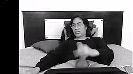 Colombian Shemale With Big Cock Shoots Monster Load On Live Cam