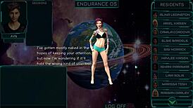 Stranded in Space 11: Emotional Web Chat with Girls in Anime Outfits