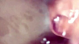 Watch the sperm swim as I masturbate in the bath?