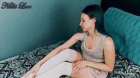 uhh, gettin’ sensual pleasure with my hot neighbor, ya feel me?