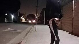 just another day, this gay latino with a bubble butt is selling his holes on the street