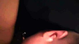 Slut licks ass bent over then gets pussy fucked doggystyle