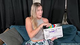 blonde stripper gets a hard pounding with tits and ass exposed