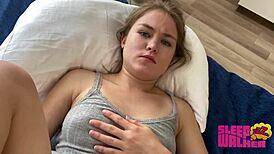 Stepsister wants to lose her virginity with a big cock