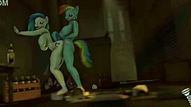 I Can’t Get Enough of Vinyl’s Wild MLP Anime Cock Compilation!