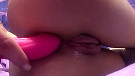 Young Slut Caresses Pussy And Anal