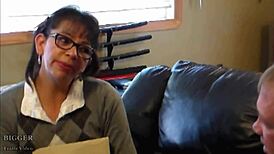 This stud can't tell the petite teen twins apart during blowjob. They moan in unison.