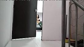 Caught my stepsister fucking her BF 😏