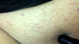 Indian aunty shows off her sexy big tits intensely